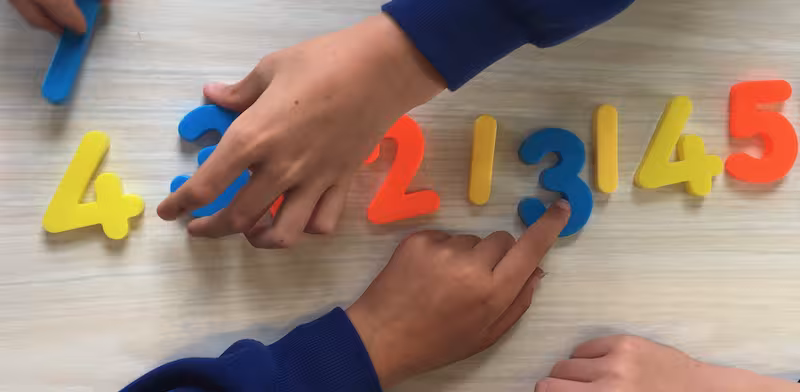 NRICH activity - student hands